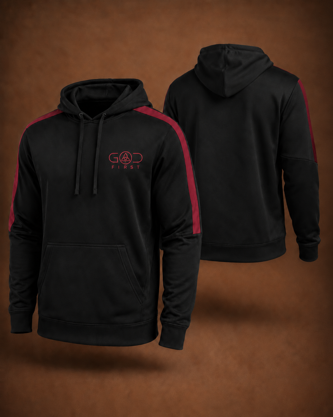 GOD F1RST Sport-Wick Pullover Hoodie